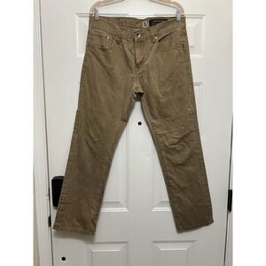 Marc Ecko Cut & Sew 34 Men's Tan Brown Denim Jeans Y2K